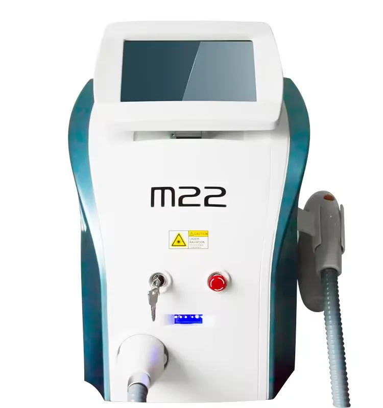 M22 Portable 2 In 1 Hair Removal +nd Yag Laser Skin Beauty EquipmentOpt Ipl Laser Beauty Machine