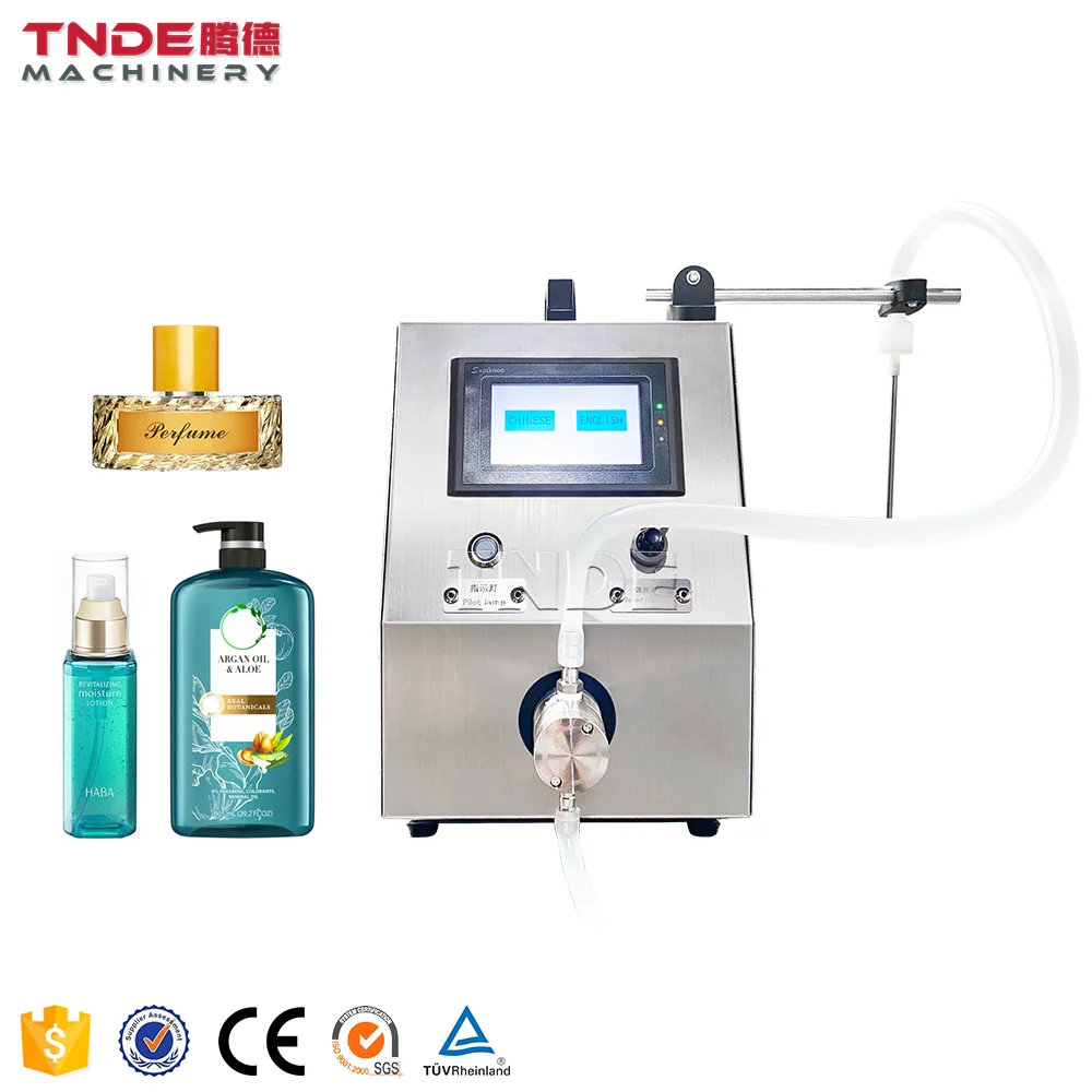 Numerical control liquid filling machine edible oil quantitative sub mineral water beverage automatic filling machine