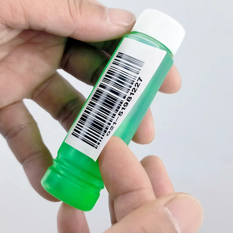 Factory Custom Printing Medical Blood Collection Test Tube Frozen Removable Label Sticker Customized Design Labels For Hospitals