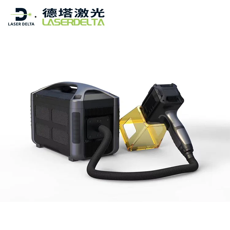 20W Handheld lithium battery Metal Steel Carbon Raycus Max Fiber Laser carving Markers Engravers Laser Marking Machine