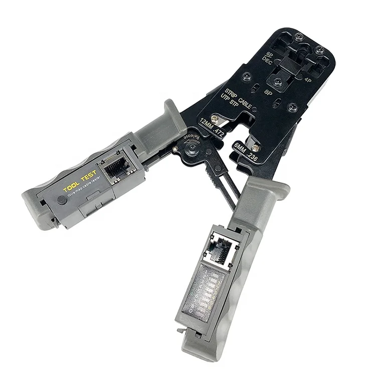 4  in 1 Network Cable Pliers For 4P 6P 8P Test UTP STP RJ11 RJ12 RJ45 Cable Crimping Network Tools