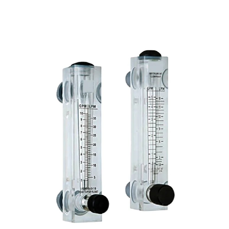 Hot sale LZM series flow meter (rotameter) with valve Water panel Flowmeter, liquid Flowmeter