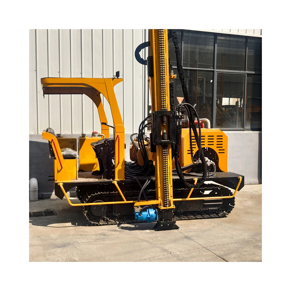 360 degree pile driver vibration hydraulic machine column vibration hammer pile driver