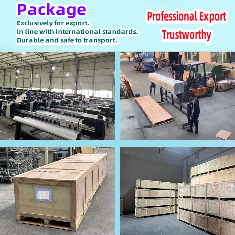 3.2m Large Format Banner Vinyl Sticker Digital Eco Solvent Printer Plotter with I3200/xp600 Inkjet Printers Provided 220V CMYK