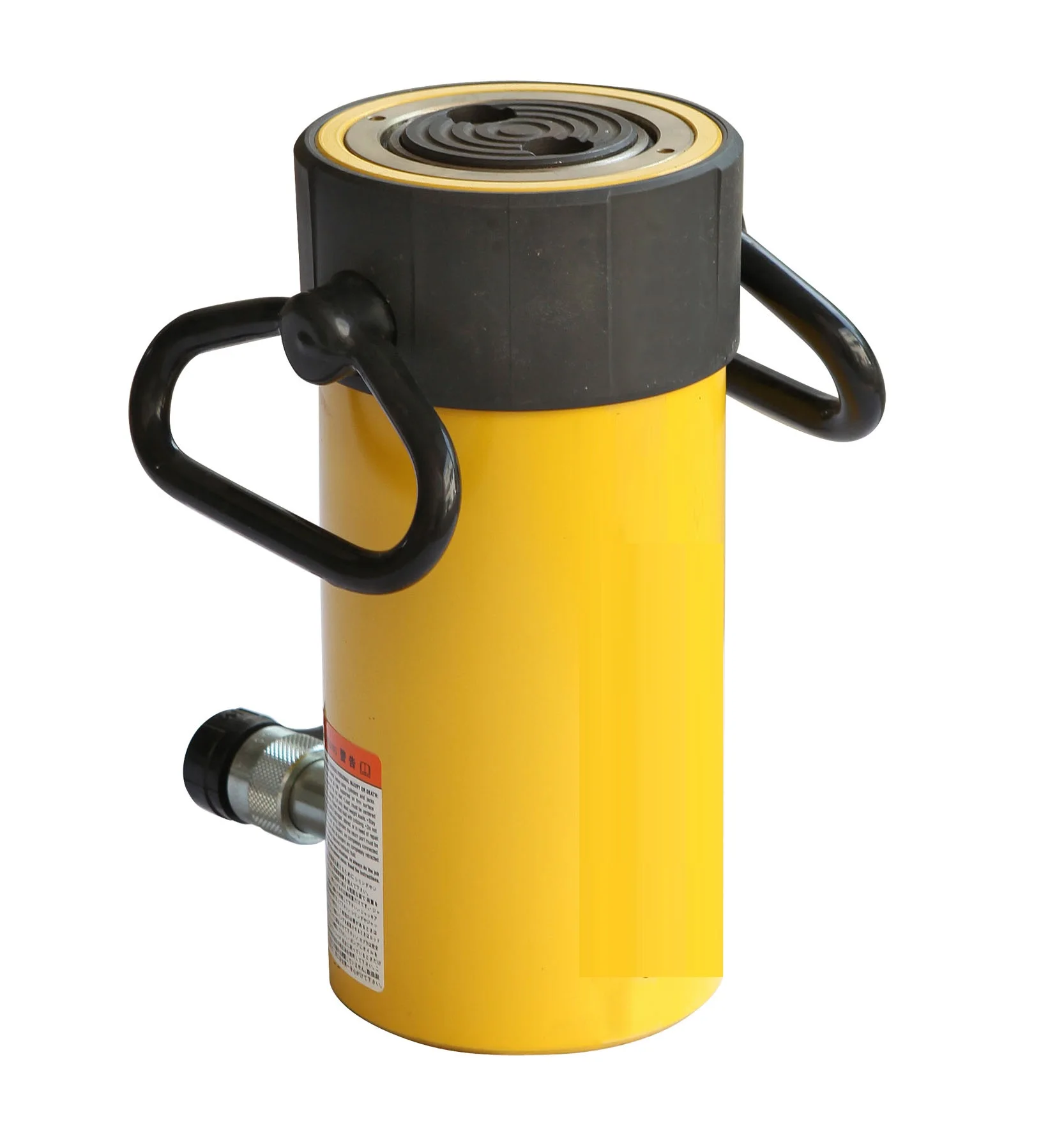 Single Acting Hydraulic Cylinder Heavy Tonnage Hydraulic Jack with Relief Valve
