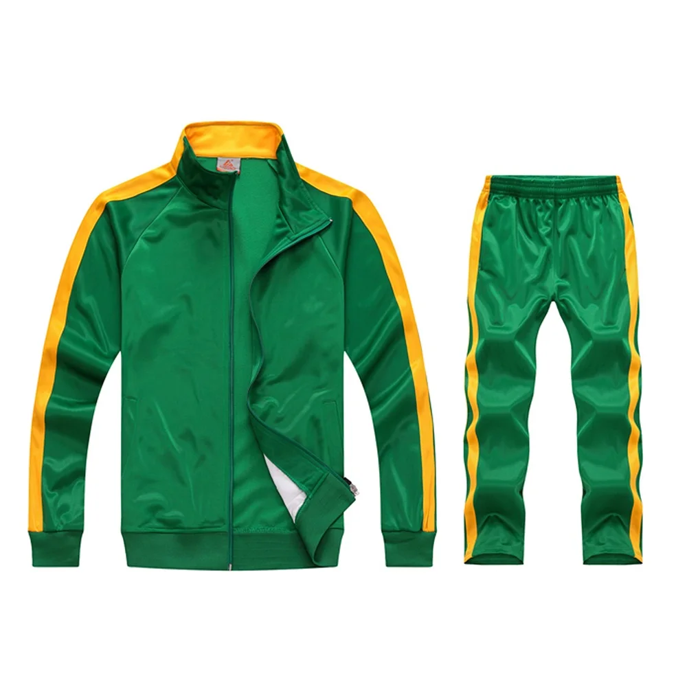 high quality whole sale plus size man thick sweat track suits 2 pieces tracksuit sweatsuit for men stylish sports wear