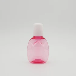 PET material 10ml Red color new type plastic packing bottle of eye drops products
