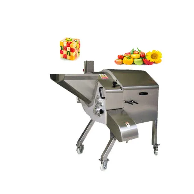 china 2023 Multifunction Leafy Vegetable and Fruit Cutting/Slicing/Dicing Machine hot selling
