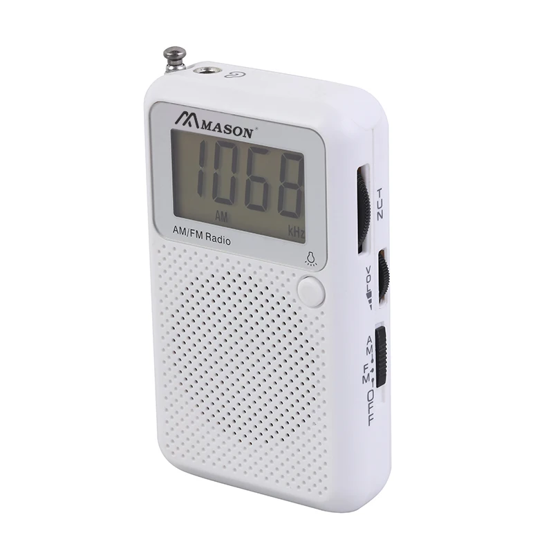2021 Popular China Manufacturer Customized Logo/Color Mini AM FM  Weather Alert Radio Receiver