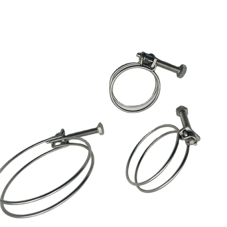High Quality Cheap double hand carry clamp rope clamps wire hose