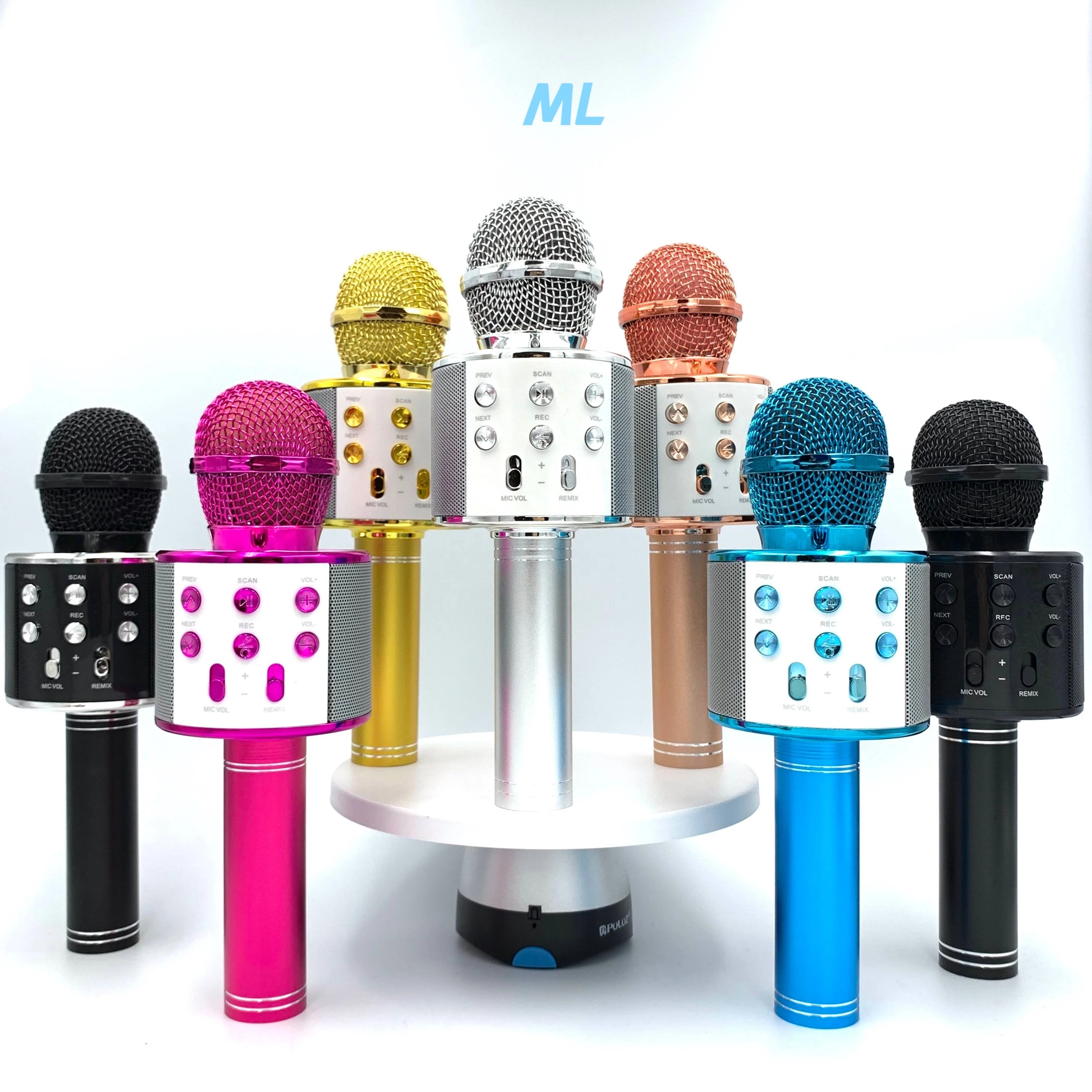 ws-858 Wireless  Karaoke Microphone,Rechargeable Kids Microphone Karaoke Machine,