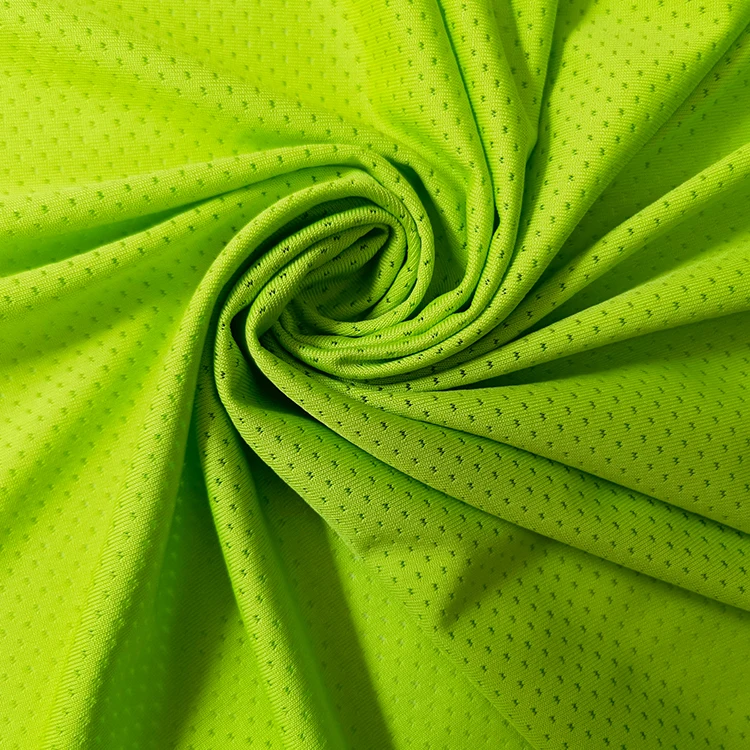 
Breathable Wicking High Quality Polyester Spandex Butterfly Mesh Sports Fabric For T-shirt Sportswear 