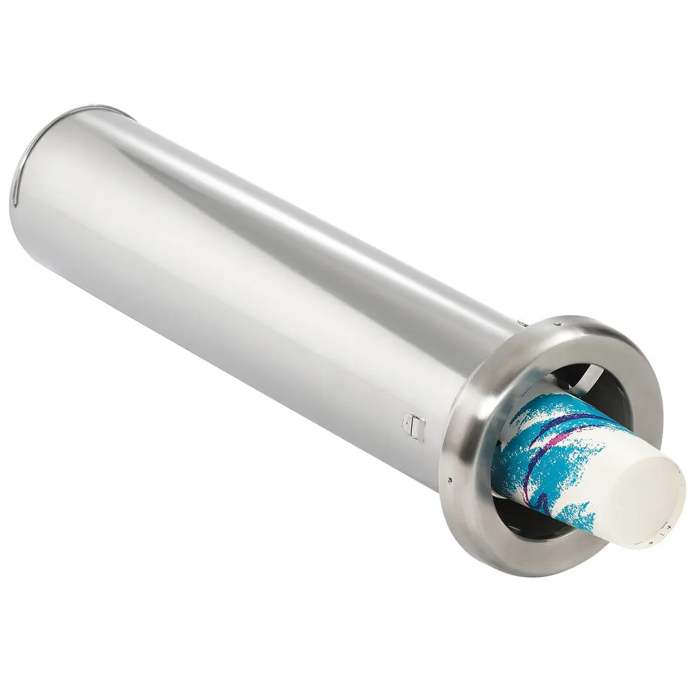 Hot Sale Stainless Steel Wall Mounted Single Tube Bar Disposable Coffee Paper Cup