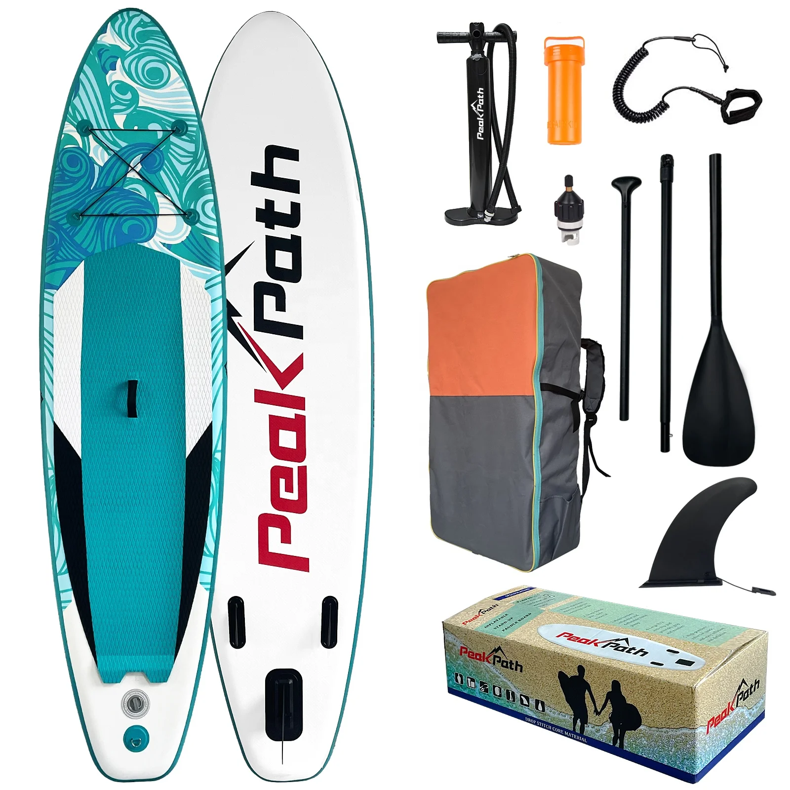 BSCI / EN All round colorful cheap iSUP CE Certificate inflatable stand up paddle board soft sup boards surfing sup