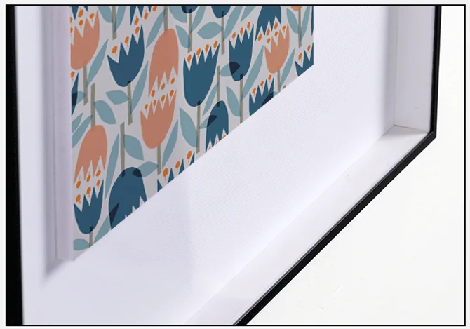 Contemporary Popular 3D hanging deep shadow Box Wall Art Handmade Oil Painting Canvas With Frame Artwork Of Home Decor Wall Art