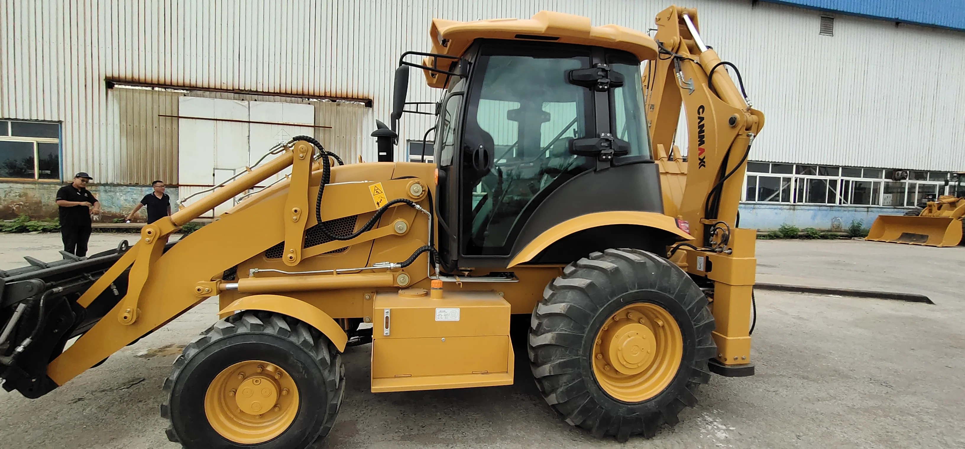  Компактный тракторный экскаватор canmax CM778H отличное качество используется для