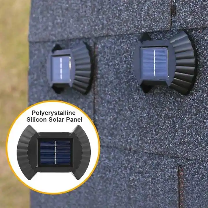 Outdoor Solar LED Lamp 8LED Waterproof Garden Decoration Wall Stair Aisle Light Yard Luminous Wall Washer