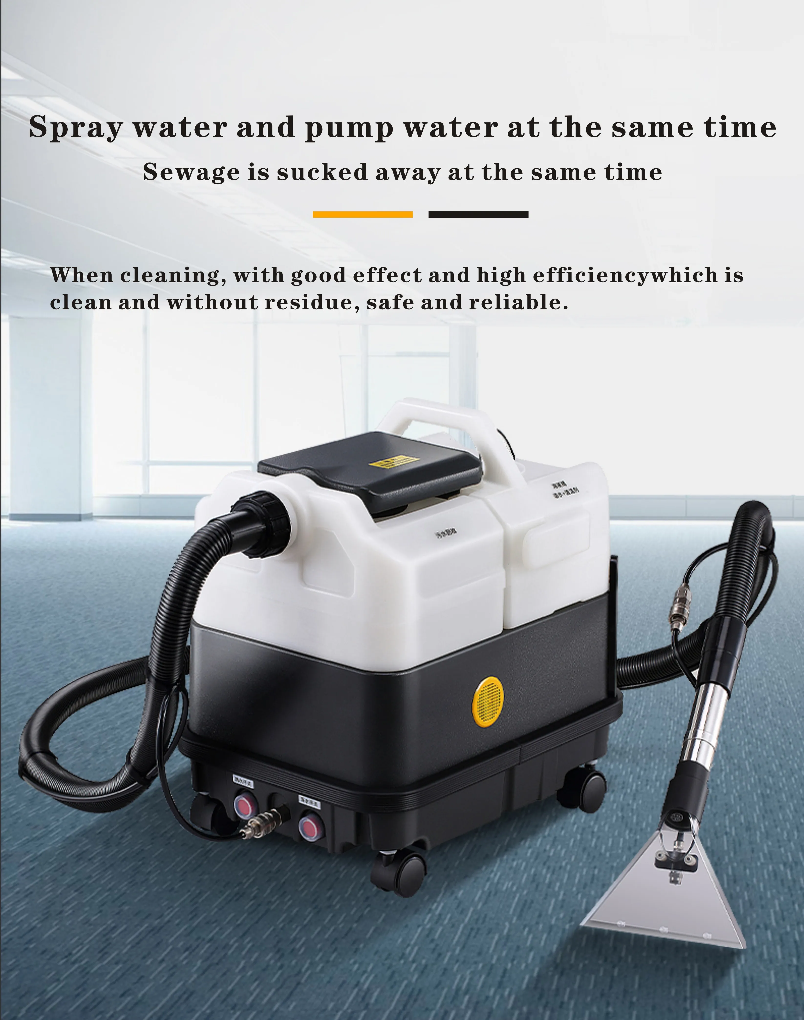 Best hand dry foam sofa cleaner set cleaning machine 3 in 1 device for hot sale