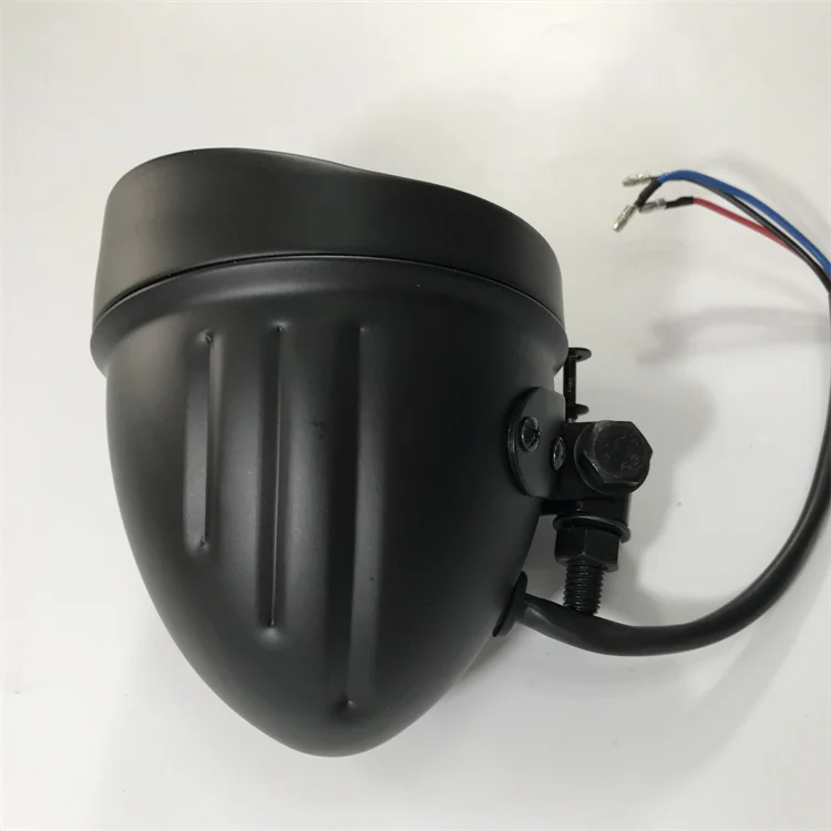 Универсальные Автомобильные светодиодные фары E-mark, черные, серебристые, 5 Вт, 12 В, 4,5 дюйма