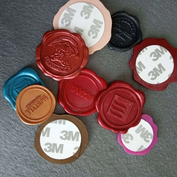 
Manufacturer Wholesale Custom Self Adhesive Wax Seal Sticker 