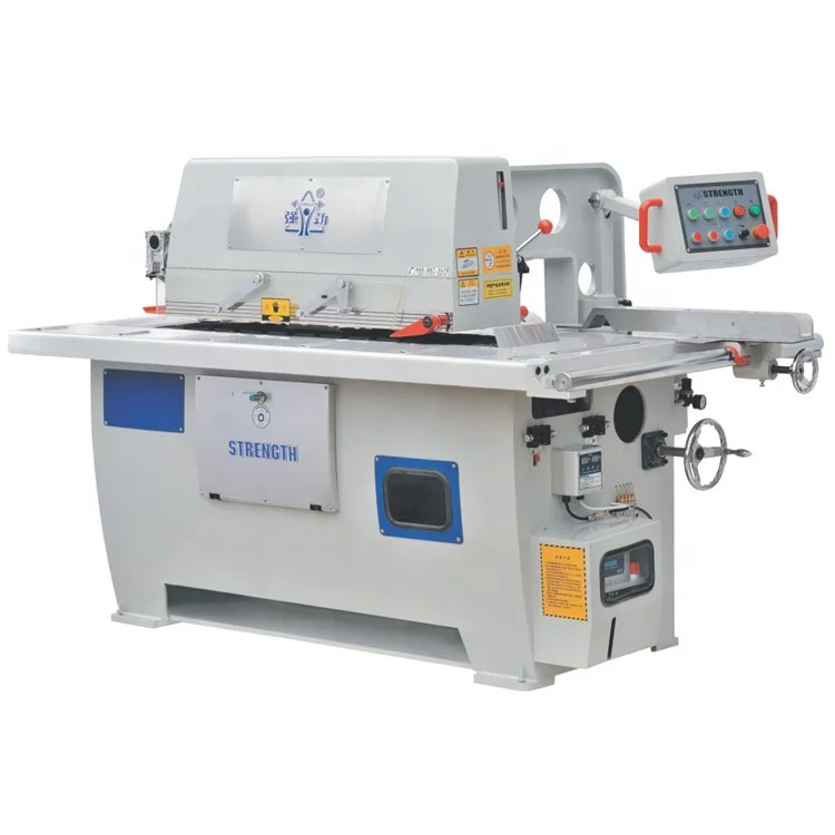 High quality straight line cutting saw wood machine