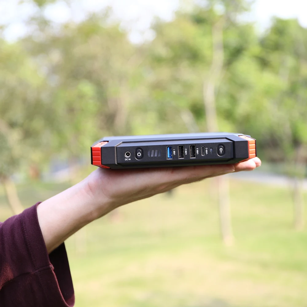 Pocket Size 80W Back up Electricity Solar Generator 24000mAh UAV Outdoor Power Supply 18W Portable Power Gasoline Generator