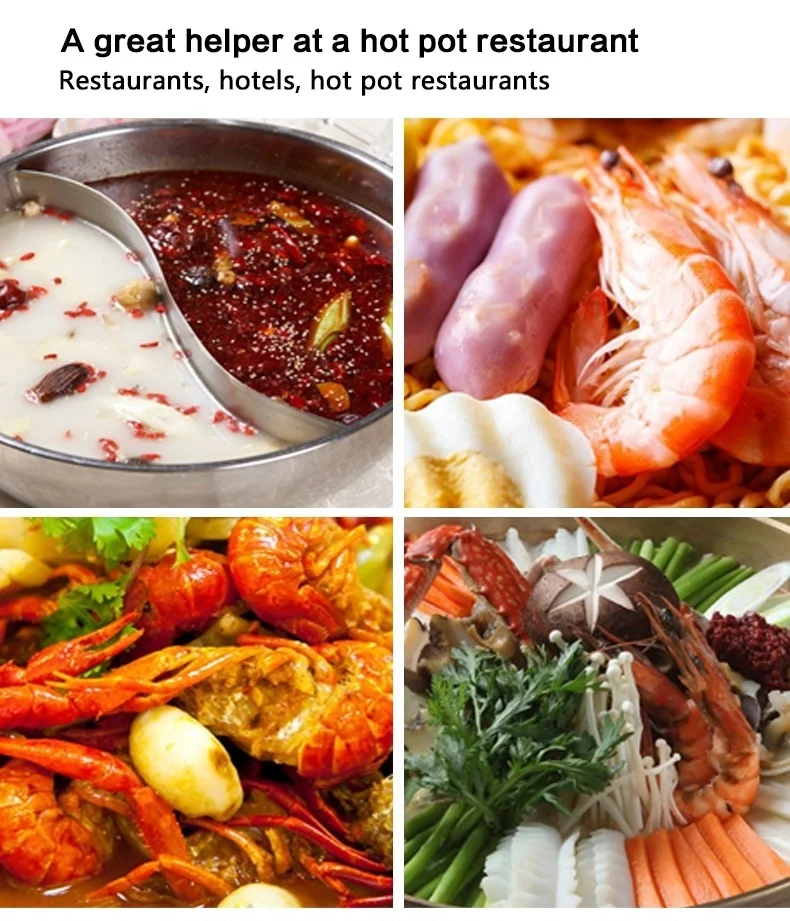 110v /220v build in commercial electric induction cooker round hotpot electric induction stove