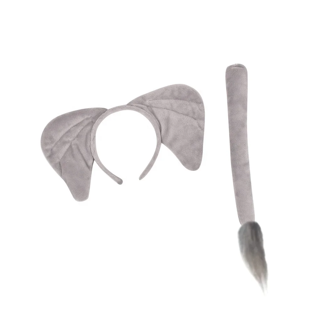 Stage Performance Girls Elephant Cosplay Tutu Dress With Accessories Halloween Party or Carnival Costumes For Kids