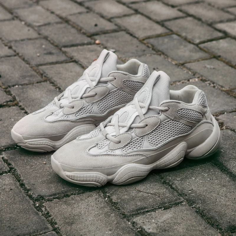 
2020 Latest Design Original High Quality Genuine Leather Yeezy 500 Style Cool Fashion Sneakers Yeezy Shoes 