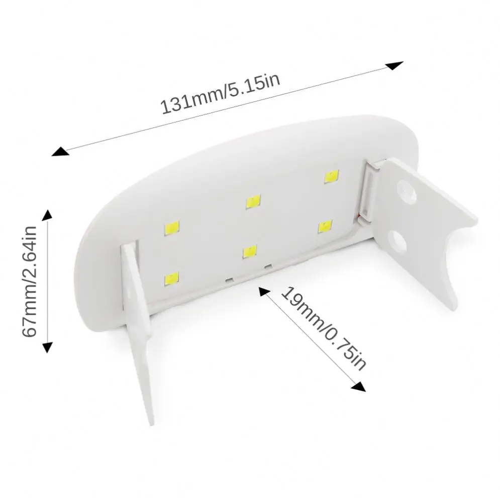 Nail Salon Supplies Sun Mini 6W Uv Led Lamp Nail