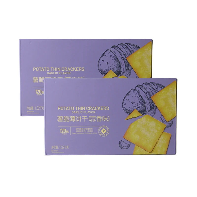 sugar less Chives biscuits cracker savoury thin biscuits