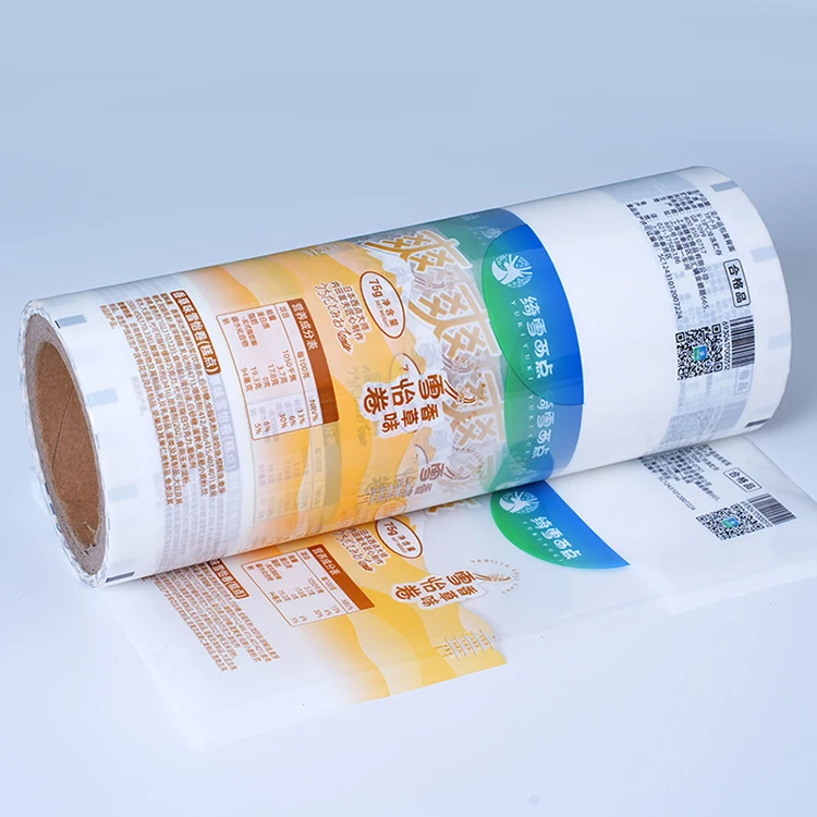 Custom Printing Soft Touch Lamination Film Aluminum Foil Packaging Roll Film For Snack Potato Chips