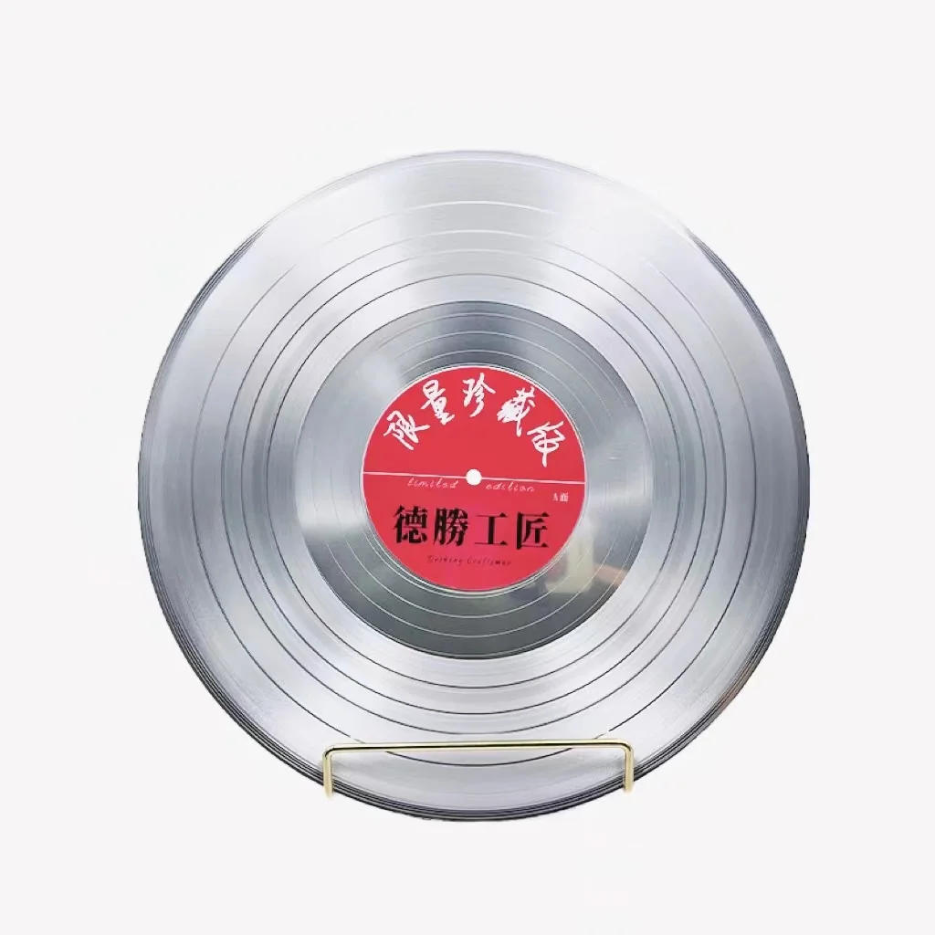 Виниловый диск Lp с серебряной репликацией и печатью, 7 \