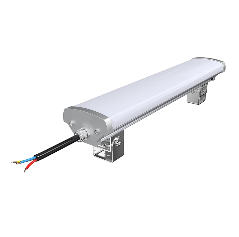 LED Triproof Light 4ft Linkable LED Linear Batten Lights Explosion-Proof Livestock Lamp for Warehouse Use