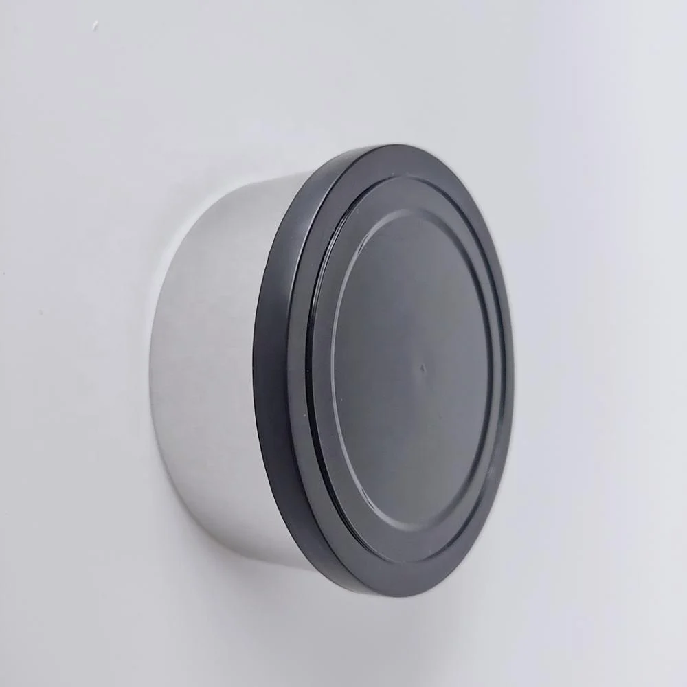 
In stock self seal weed packaging press it tuna tin can with ring pull cover and plastic top 