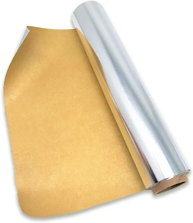 Wholesale custom Honeycomb aluminum foil laminated paper for burger wrap