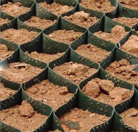 Plastic gravel grid geocell hdpe stabilizer driveway for sale gravel grid driveway