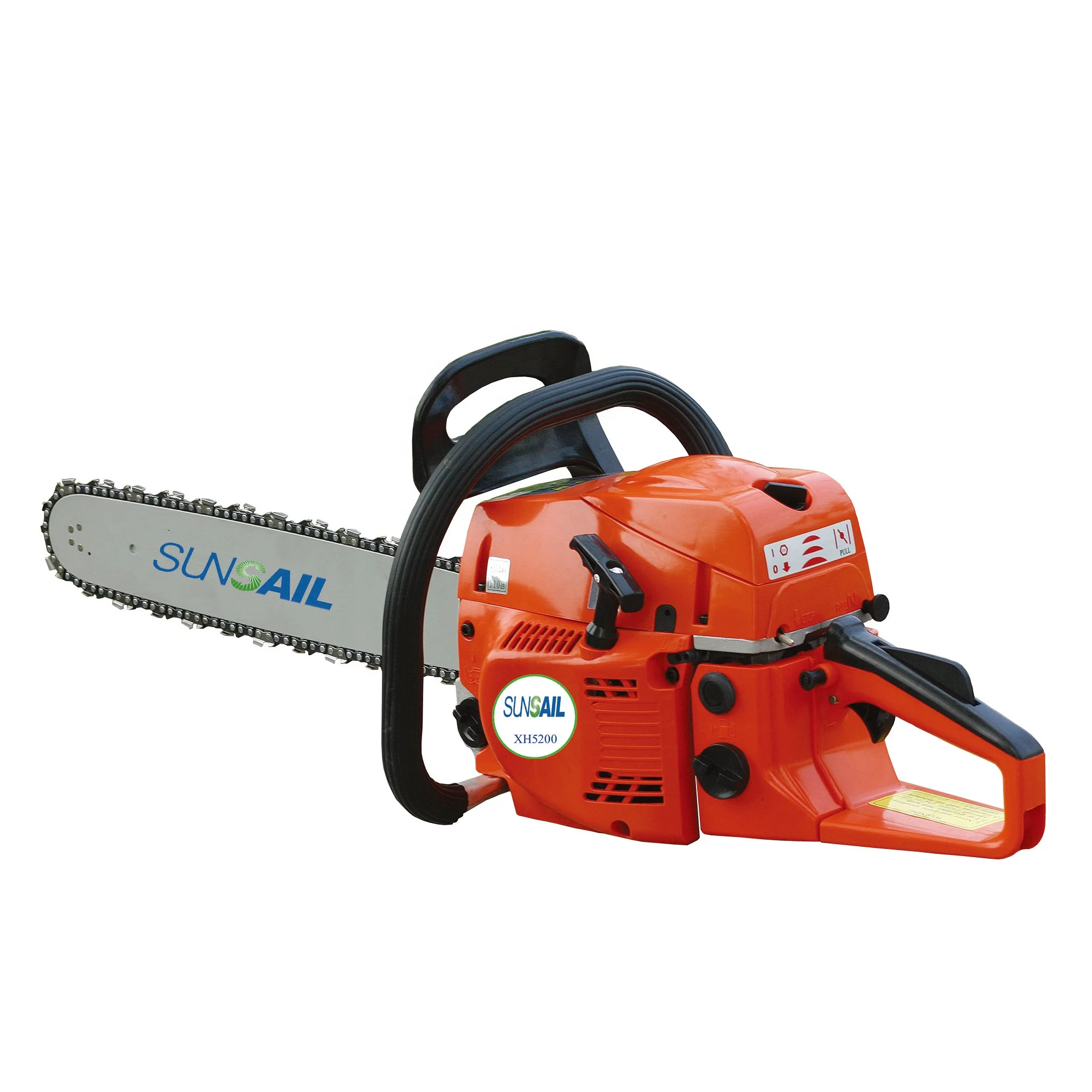 still gazoline chain saw machine, high working speed plastic handle mini chain saw