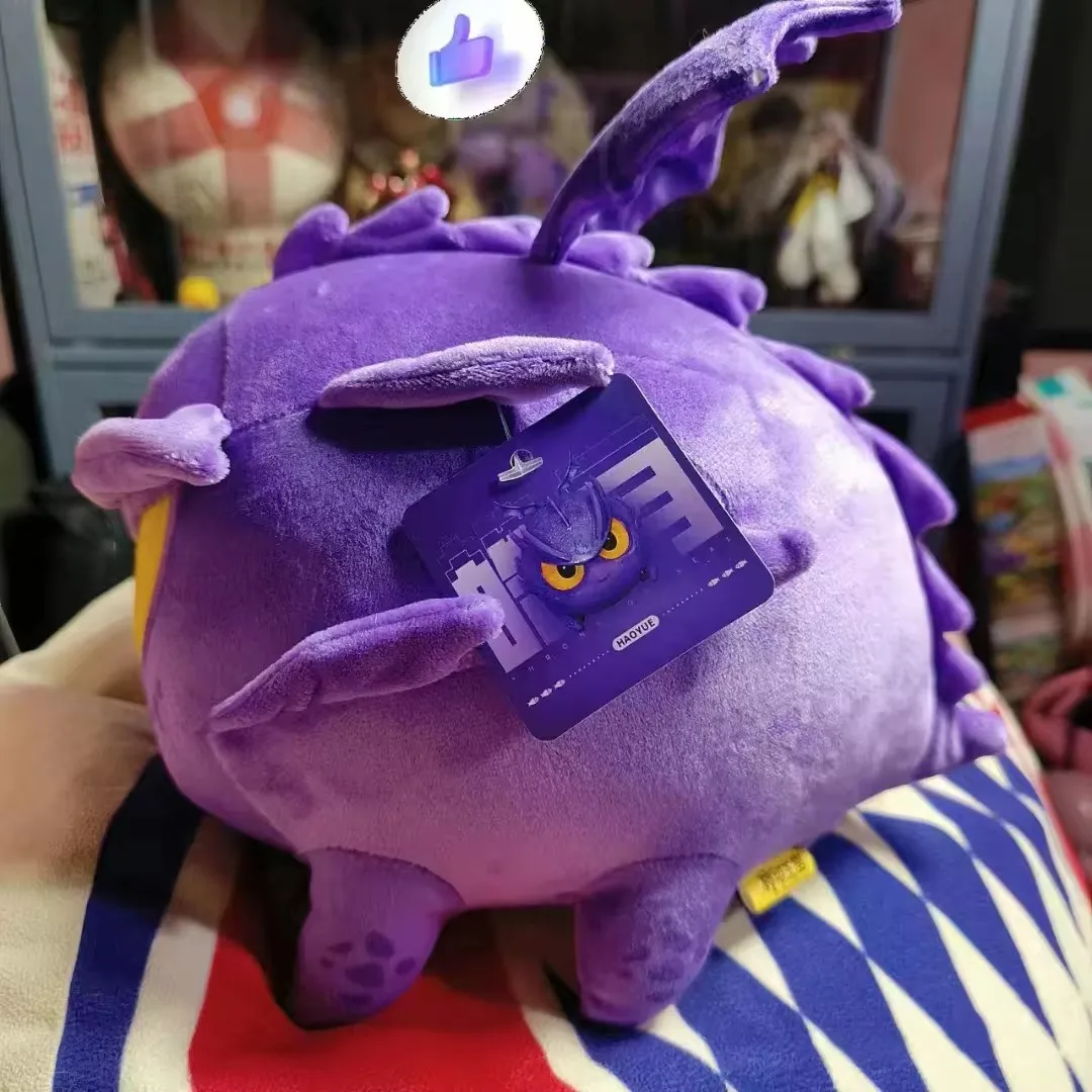 AL Cartoon anime God Seal Throne Haoyue Plush Toy with divine seals thrones plush toys Cute Haoyue quadrate throw pillow