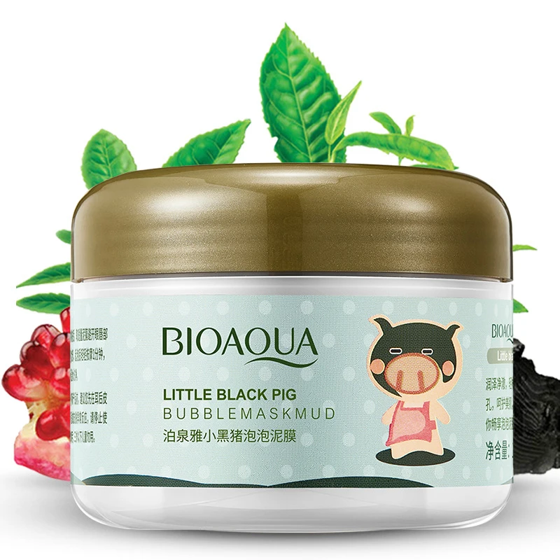 OEM high-quality little pig black-mud facial mask blackhead remover moisturizing smoothing