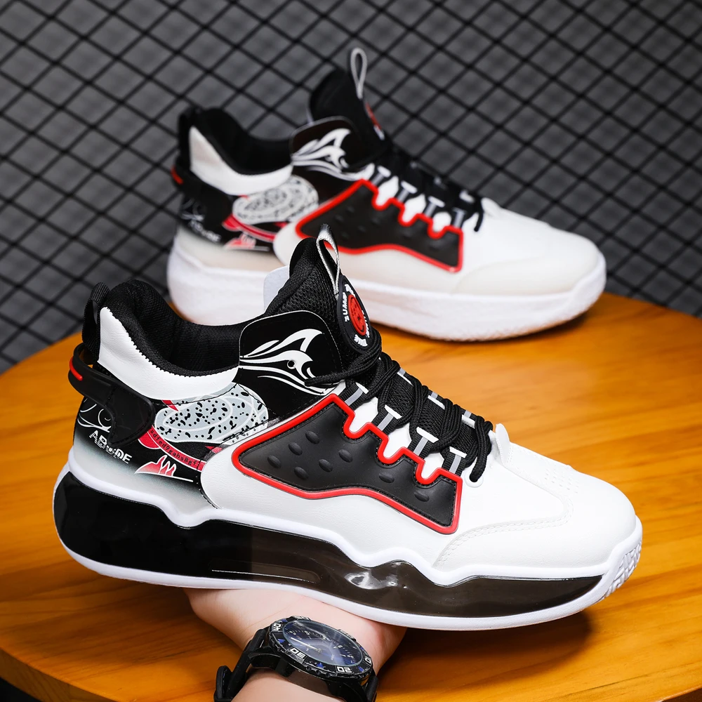 new design durable basketball men casual shoes for outdoor