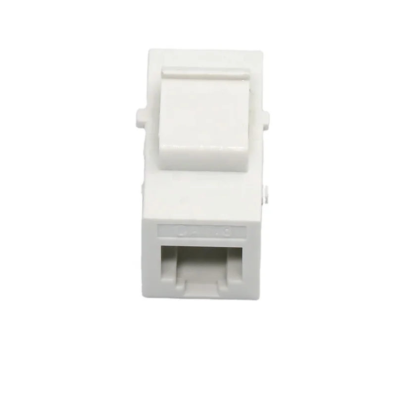 RJ11 Cat3 180 degree in-line coupler utp  keystone jack