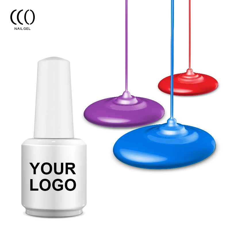 Best Selling High Pigment Private Label Unruffled Non-shrink Nails Salon Soaking Off Pure Color Nail GelPolish
