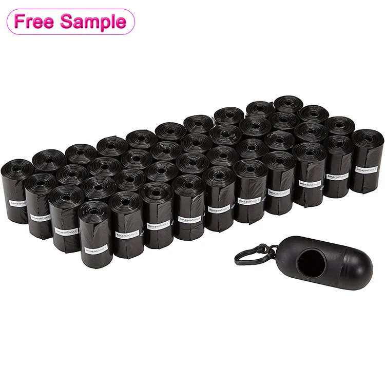 Custom Printed Waste Outdoor Compostable Biodegradable With Dispenser Rated Earth Holder Dog Poop Bags for Dogs