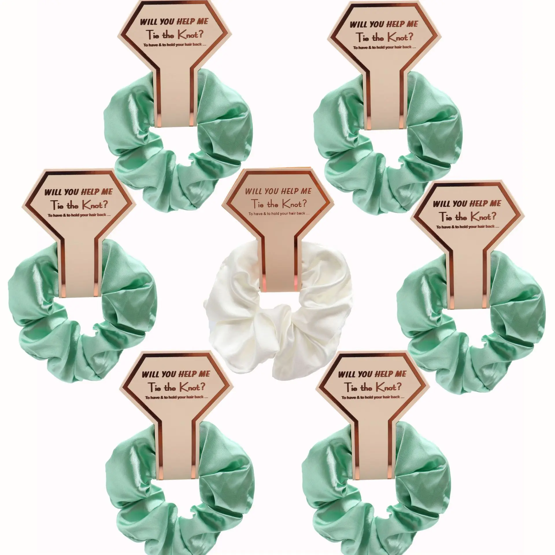 hair circle, female artificial silk hair tie ,European and American satin hair rope