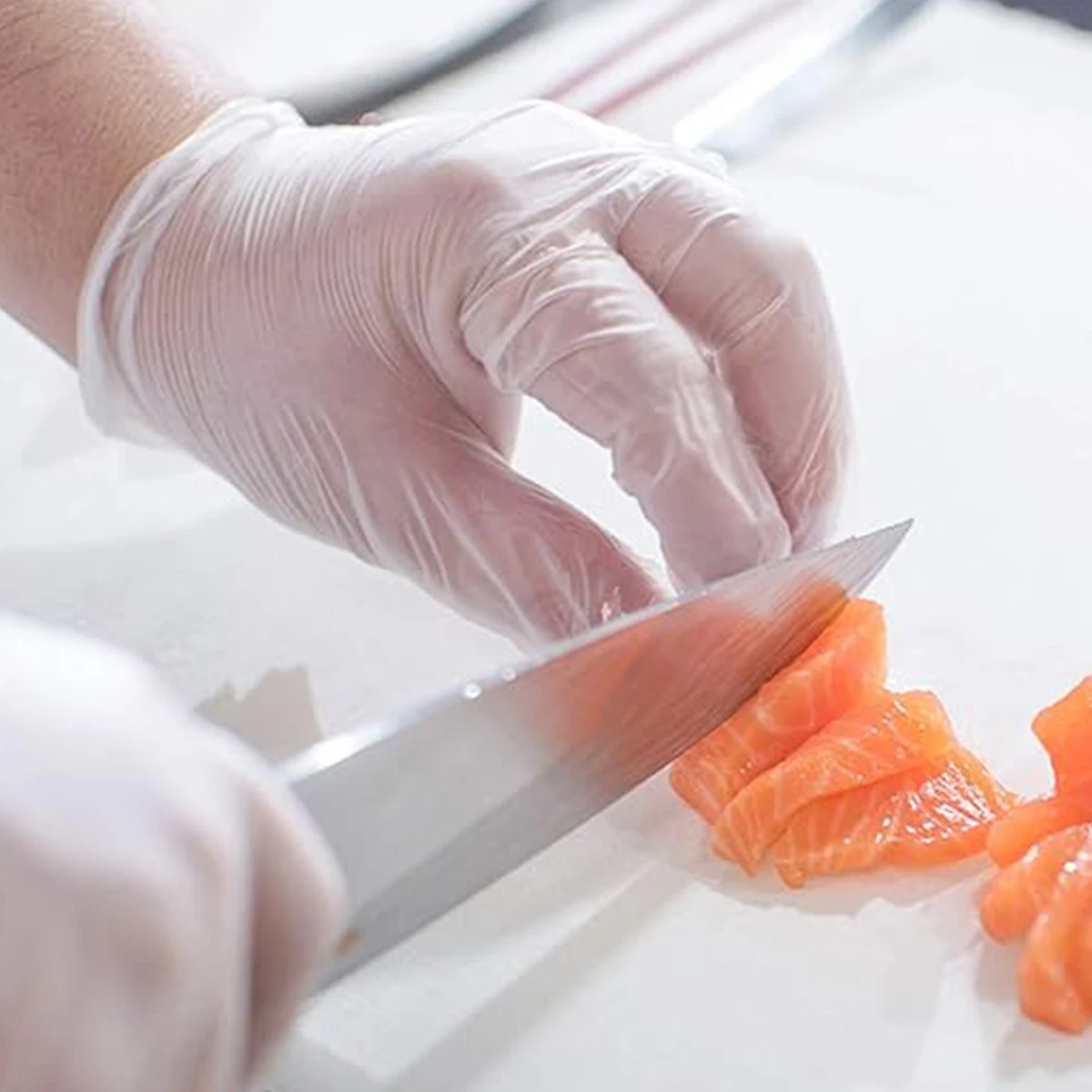 Disposable Vinyl Synthetic Exam Gloves Cleaning PVC Hand Gloves Powder Free Latex Free For Household Food Safe Hairdressing Pets