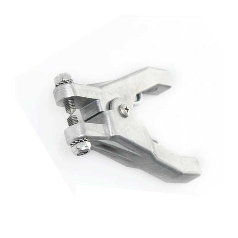 Aluminum drum earth clamp