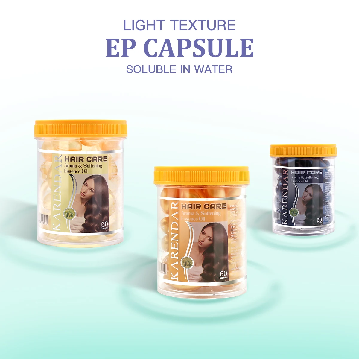 Hair vitamins Ess ential Oil Capsules Makes Hair Strong Smoothing And Ref reshing oil capsule Care Hair Serum Capsules