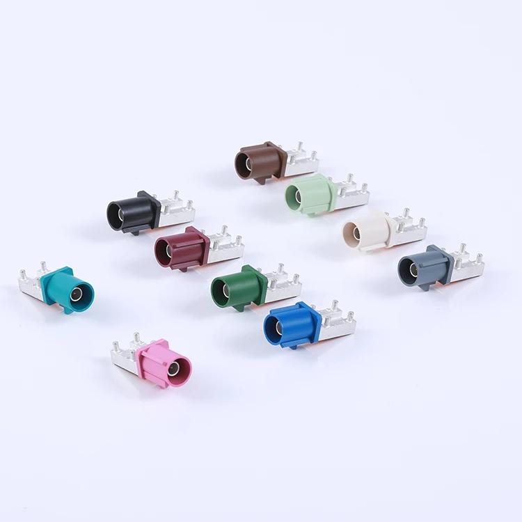 Customizable High Quality 7.03a1 Original Vertical Type Fakra Z Connector for Consumer Electronics