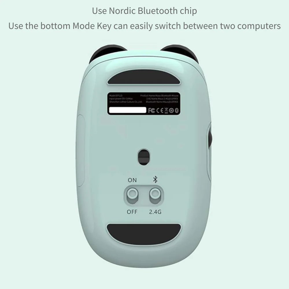 Lofree High quality portable and practical wireless compatible gaming mouse